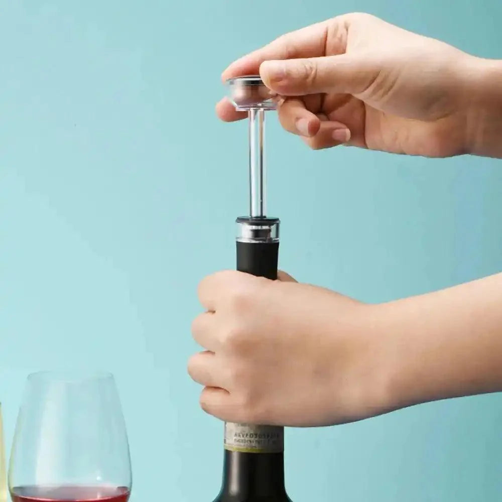 Abridor de Vinho Elétrico Premium 4 em 1