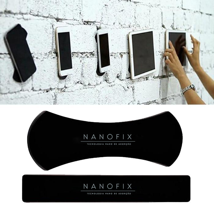 Suporte Universal Nano que Fixa Celular e Tablet nos Lugares Nanofix