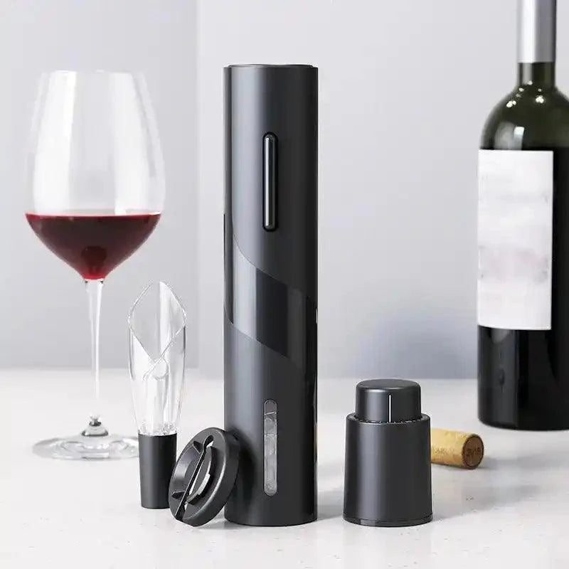 Abridor de Vinho Elétrico Premium 4 em 1