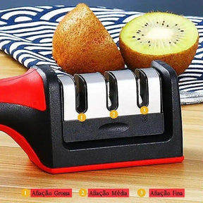 Afiador Profissional de Facas 3 em 1 SharpMaster