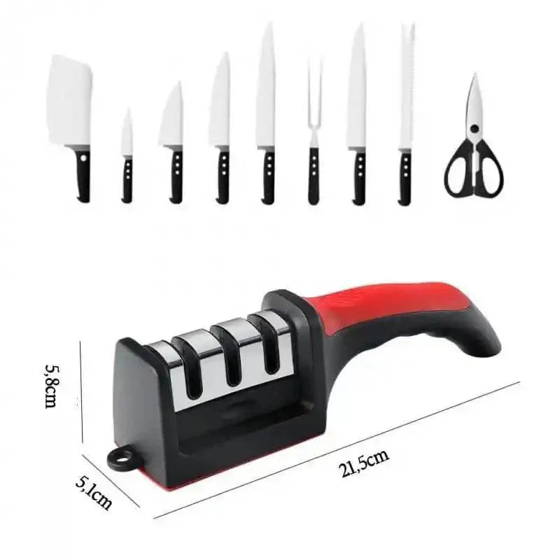 Afiador Profissional de Facas 3 em 1 SharpMaster