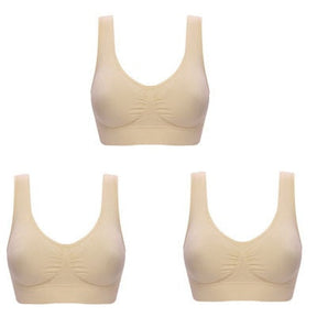 Sutiã Confortável Sem Costura Top Confort - Compre 1 e Leve 3