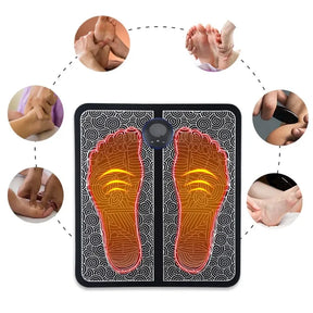 Tapete Massageador de Pés PureRelax + Brinde Grátis Massageador Corporal